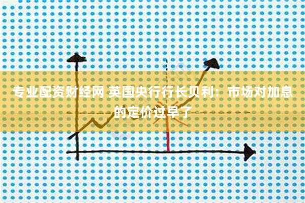 专业配资财经网 英国央行行长贝利：市场对加息的定价过早了